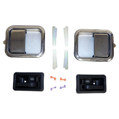 Picture of Crown Automotive Jeep Replacement Exterior Door Handle Set - 5758172MK