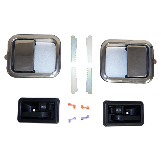 Picture of Crown Automotive Jeep Replacement Exterior Door Handle Set - 5758172MK