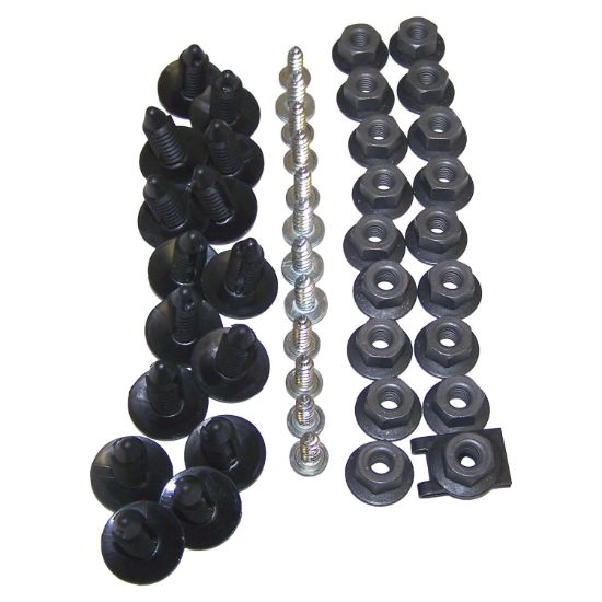 Picture of Crown Automotive Jeep Replacement Fender Flare Hardware Kit - 5AGFRKIT