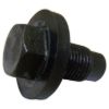 Picture of Crown Automotive Jeep Replacement Engine Oil Drain Plug Assembly - 6034376