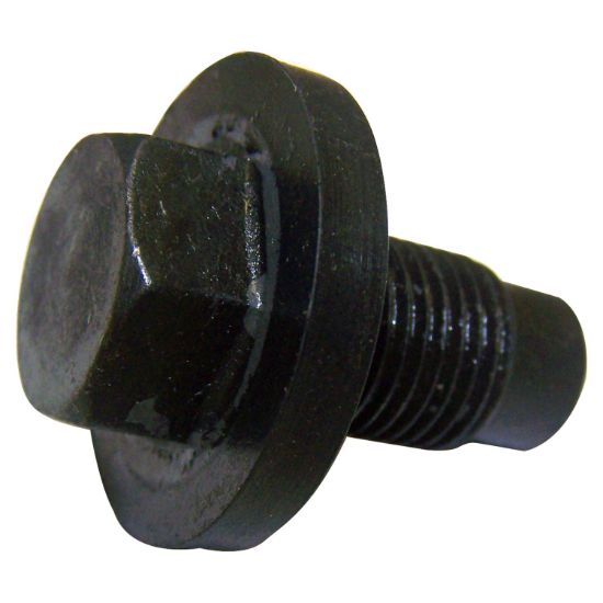 Picture of Crown Automotive Jeep Replacement Engine Oil Drain Plug Assembly - 6034376