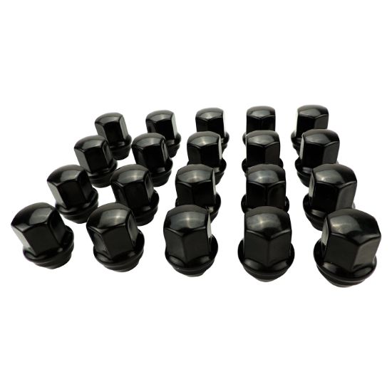 Picture of Crown Automotive Jeep Replacement Wheel Lug Nut Set - 6509422BLK