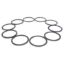 Picture of Crown Automotive Jeep Replacement Differential Carrier Shim Kit - 68003556AA