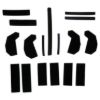 Picture of Crown Automotive Jeep Replacement Hard Top Seal Kit - 68026937AB