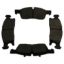 Picture of Crown Automotive Jeep Replacement Disc Brake Pad Set - 68052370AA
