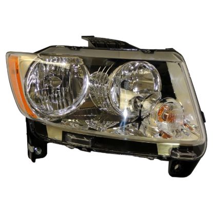 Picture of Crown Automotive Jeep Replacement Headlight Assembly - 68088868AA