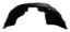 Picture of Crown Automotive Jeep Replacement Fender Liner - 68102264AF