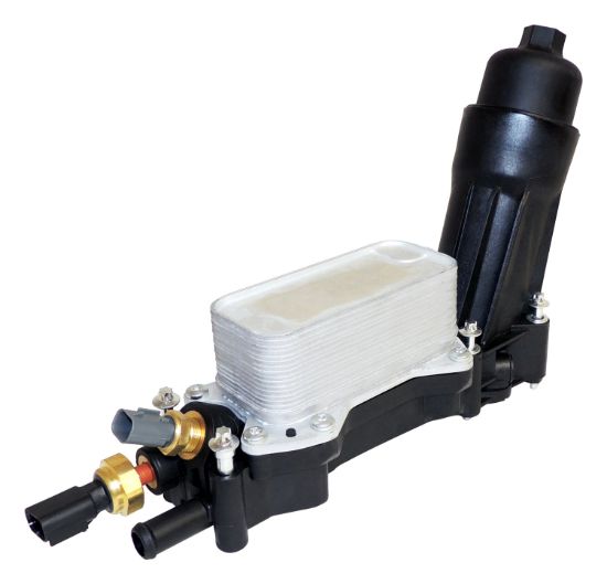 Picture of Crown Automotive Jeep Replacement Engine Oil Filter Housing and Cooler Assembly - 68105583AF