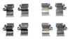 Picture of Crown Automotive Jeep Replacement Disc Brake Pad Spring Kit - 68159523AC