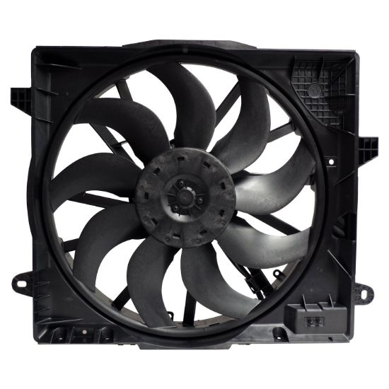 Picture of Crown Automotive Jeep Replacement Engine Cooling Fan Assembly - 68272755AD
