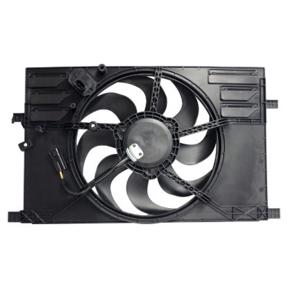 Picture of Crown Automotive Jeep Replacement Engine Cooling Fan Assembly - 68360299AA