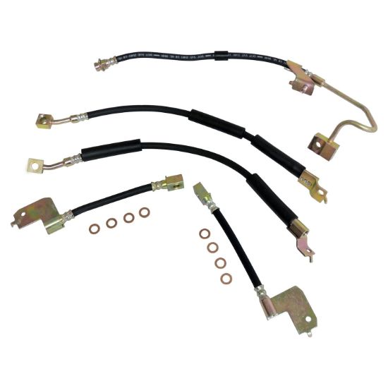Picture of Crown Automotive Jeep Replacement Brake Hydraulic Hose Kit - BHK7