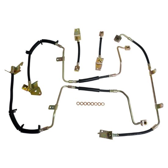 Picture of Crown Automotive Jeep Replacement Brake Hydraulic Hose Kit - BHK8