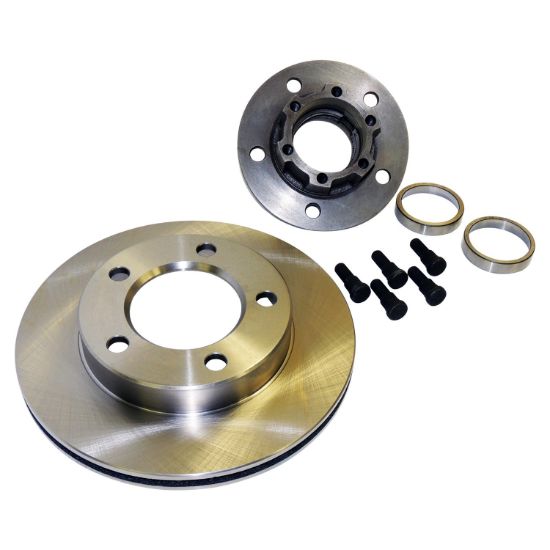 Picture of Crown Automotive Jeep Replacement Disc Brake Rotor and Hub Assembly - J5358568