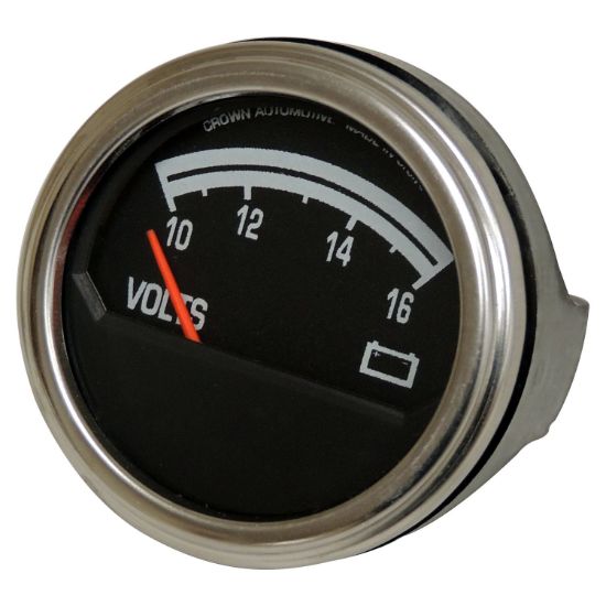 Picture of Crown Automotive Jeep Replacement Voltmeter Gauge - J8126659