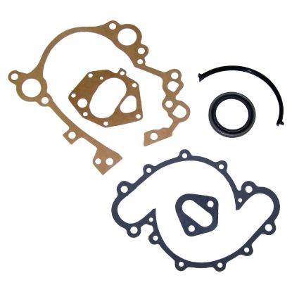 Picture of Crown Automotive Jeep Replacement Engine Timing Cover Gasket Set - J8129098