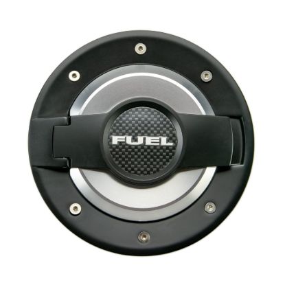 Picture of DV8 Offroad Fuel Door Cover - D-JP-190004-BLK
