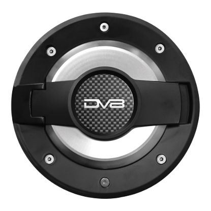 Picture of DV8 Offroad Fuel Door Cover - D-JP-190024-BLK