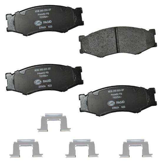 Picture of HELLA Brakes Disc Brake Pad Set - 355033071