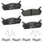 Picture of HELLA Brakes Disc Brake Pad Set - 355033011