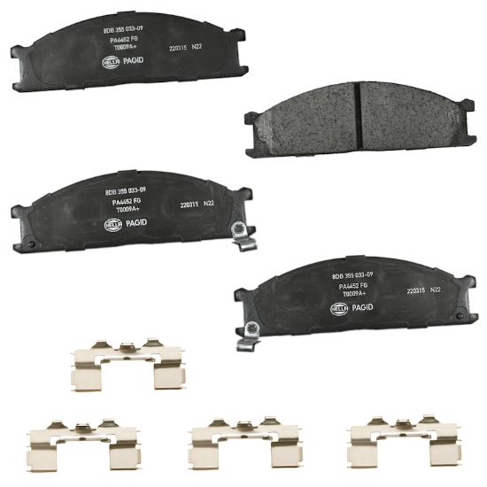 Picture of HELLA Brakes Disc Brake Pad Set - 355033091