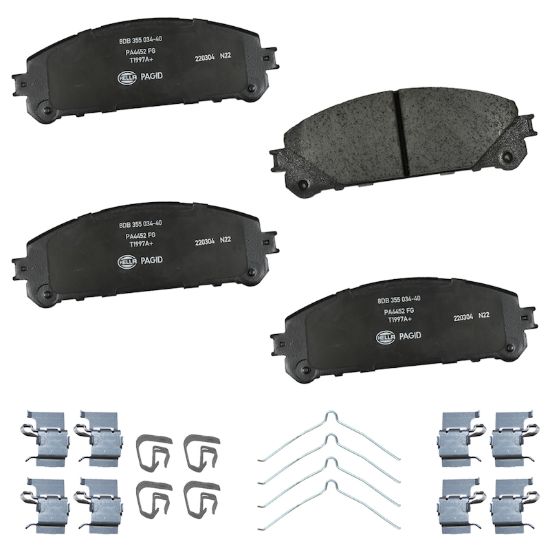 Picture of HELLA Brakes Disc Brake Pad Set - 355034401
