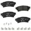 Picture of HELLA Brakes Disc Brake Pad Set - 355034411