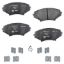 Picture of HELLA Brakes Disc Brake Pad Set - 355034741