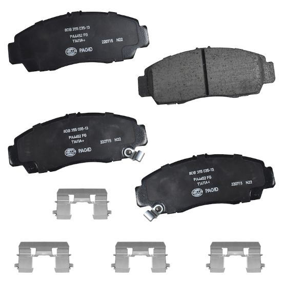 Picture of HELLA Brakes Disc Brake Pad Set - 355035131