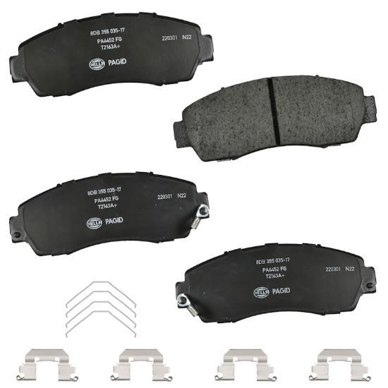 Picture of HELLA Brakes Disc Brake Pad Set - 355035171