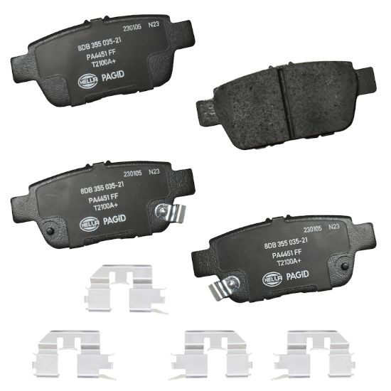 Picture of HELLA Brakes Disc Brake Pad Set - 355035211