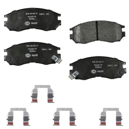 Picture of HELLA Brakes Disc Brake Pad Set - 355035311