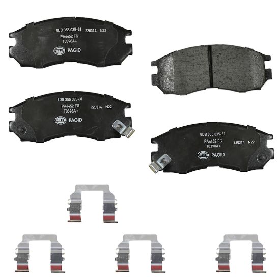 Picture of HELLA Brakes Disc Brake Pad Set - 355035311