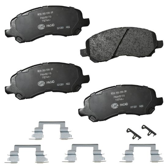 Picture of HELLA Brakes Disc Brake Pad Set - 355035391