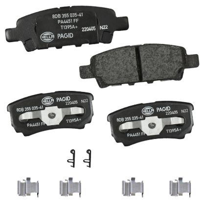 Picture of HELLA Brakes Disc Brake Pad Set - 355035411