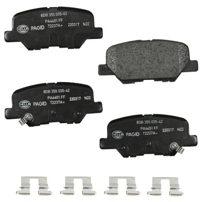 Picture of HELLA Brakes Disc Brake Pad Set - 355035421
