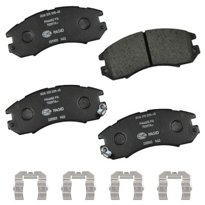 Picture of HELLA Brakes Disc Brake Pad Set - 355035451