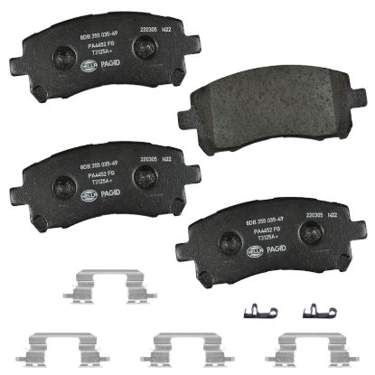 Picture of HELLA Brakes Disc Brake Pad Set - 355035491