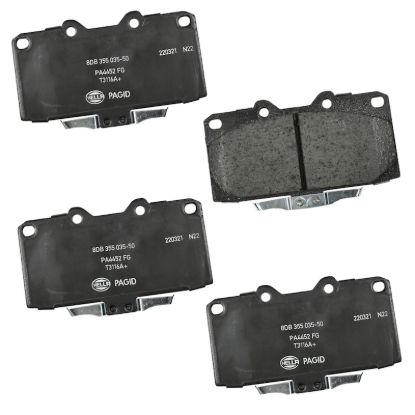 Picture of HELLA Brakes Disc Brake Pad Set - 355035501