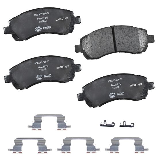 Picture of HELLA Brakes Disc Brake Pad Set - 355035511