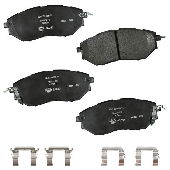 Picture of HELLA Brakes Disc Brake Pad Set - 355035561