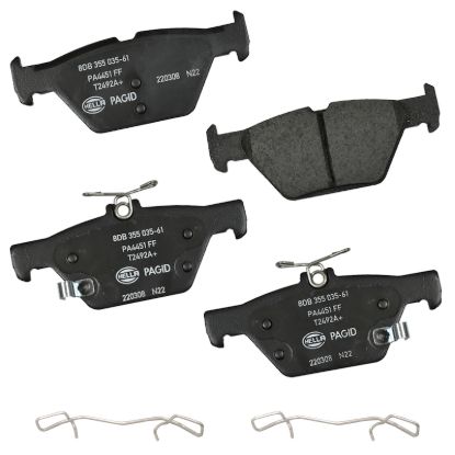 Picture of HELLA Brakes Disc Brake Pad Set - 355035611