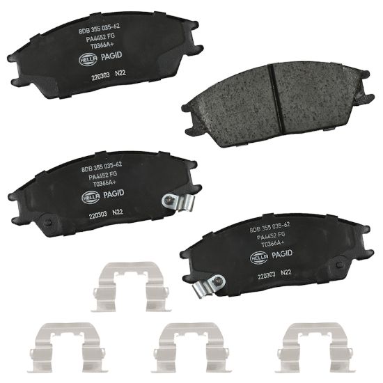 Picture of HELLA Brakes Disc Brake Pad Set - 355035621