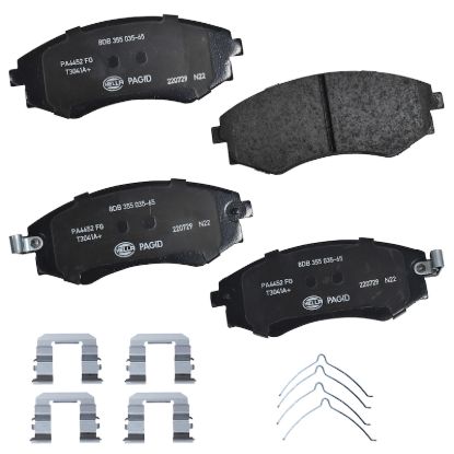 Picture of HELLA Brakes Disc Brake Pad Set - 355035651