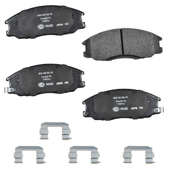 Picture of HELLA Brakes Disc Brake Pad Set - 355035701