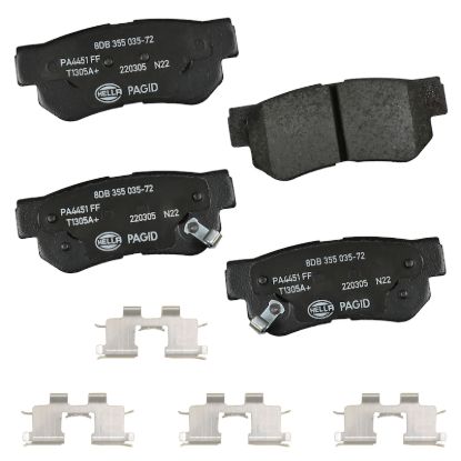 Picture of HELLA Brakes Disc Brake Pad Set - 355035721