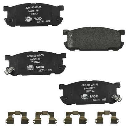 Picture of HELLA Brakes Disc Brake Pad Set - 355035751