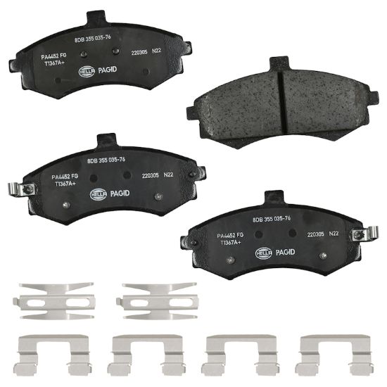 Picture of HELLA Brakes Disc Brake Pad Set - 355035761