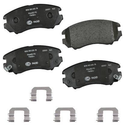 Picture of HELLA Brakes Disc Brake Pad Set - 355035781