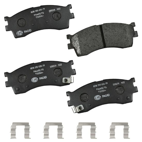Picture of HELLA Brakes Disc Brake Pad Set - 355035791